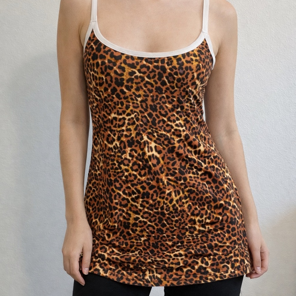 Leopard Print Mini Dress – Extra Short Fit